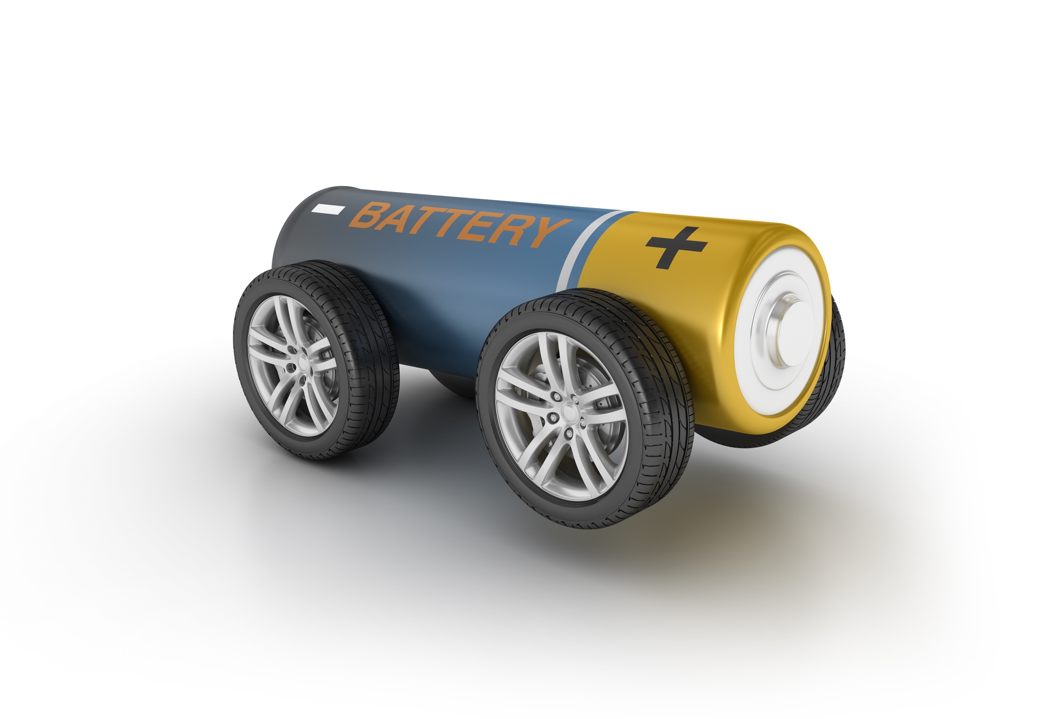 AA Battery Car